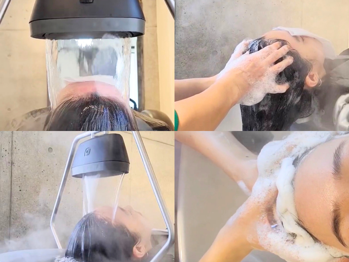 頭浸浴・ヘッドスパ｜髪質改善,縮毛矯正,美髪,美容室,美容院,ヘアサロン,表参道